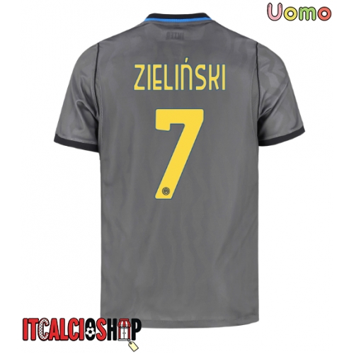 Inter Milan Piotr Zielinski #7 Terza Maglia 2026-27 Manica Corta